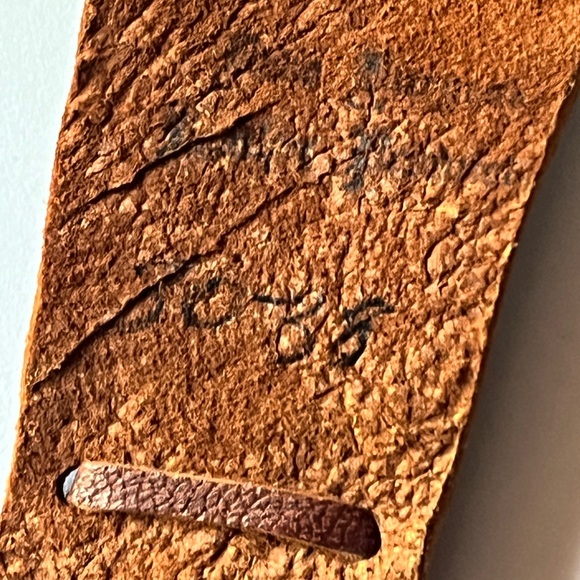 Handcrafted Artisan Leather Boho Women's Belt - Picture 8 of 13